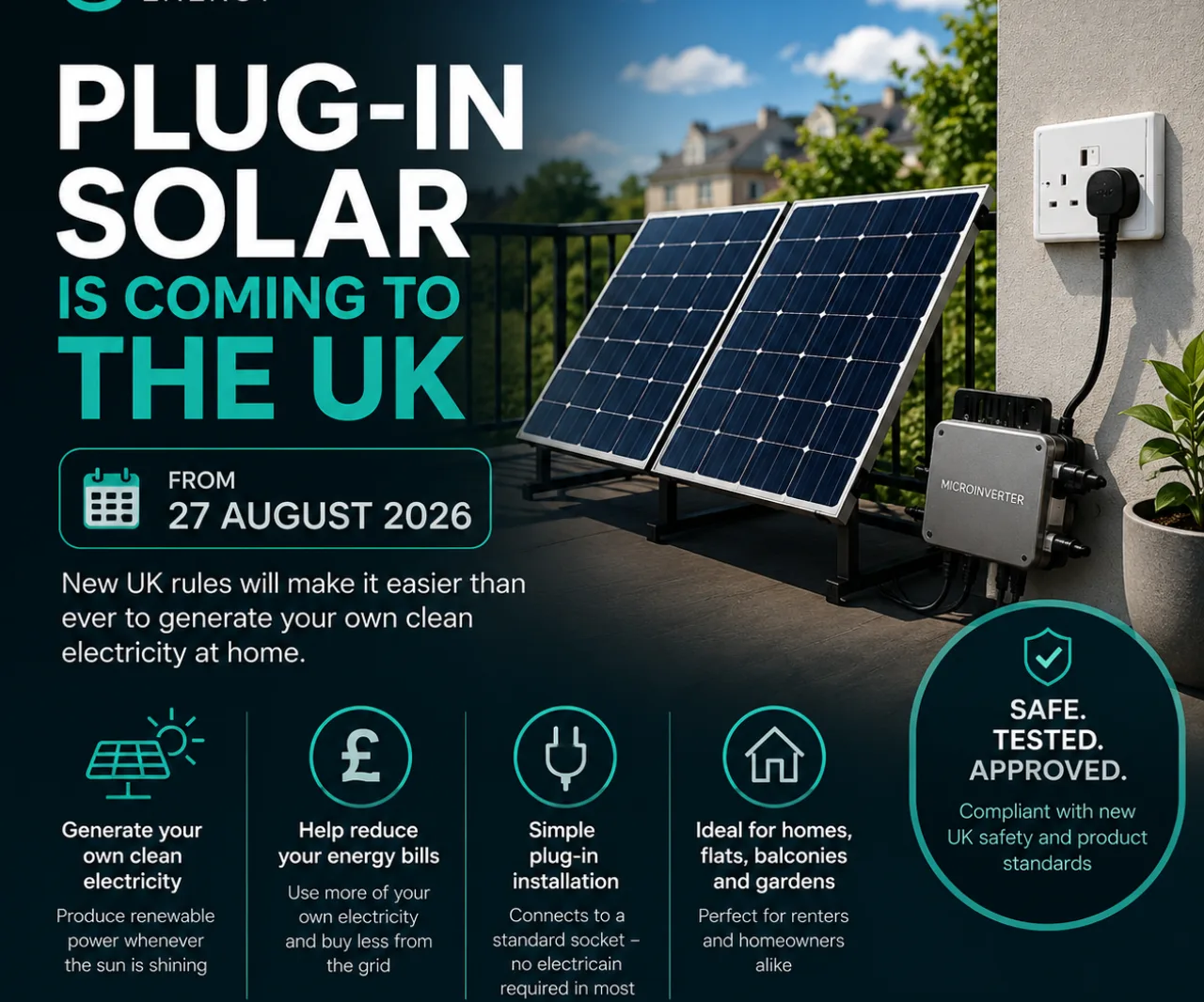 Plug-in Solar Is Coming to the UK: What Homeowners Need to Know